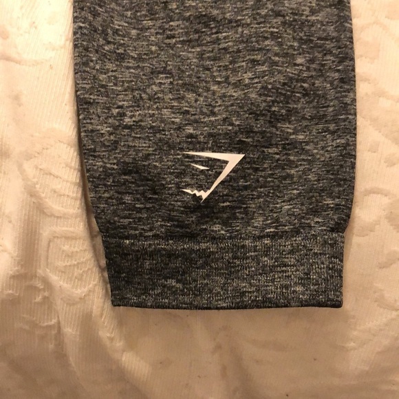 Gymshark Marled Gray Seamless Leggings Size Medium - Picture 6 of 6